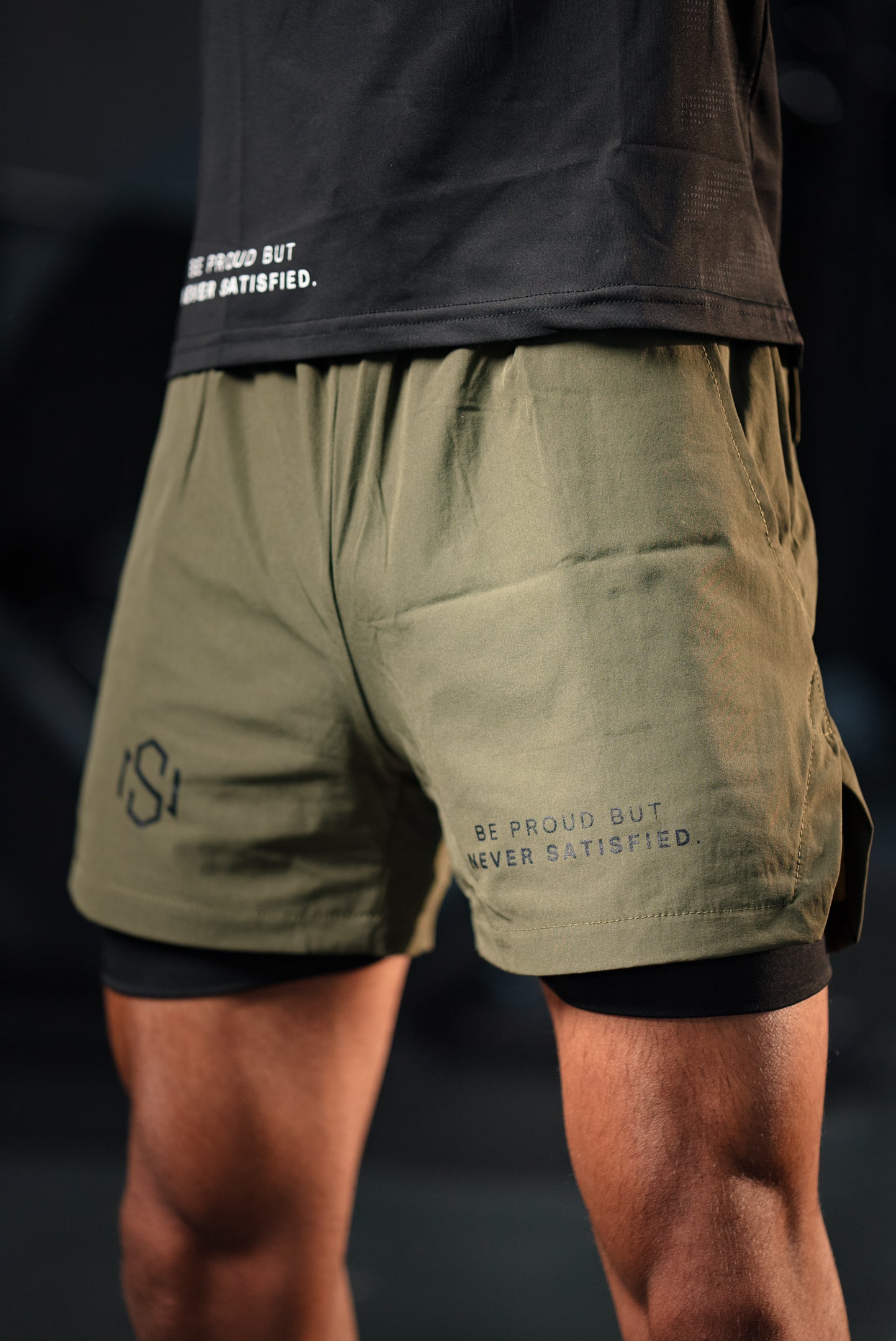 NS 2-in-1 Compression Shorts