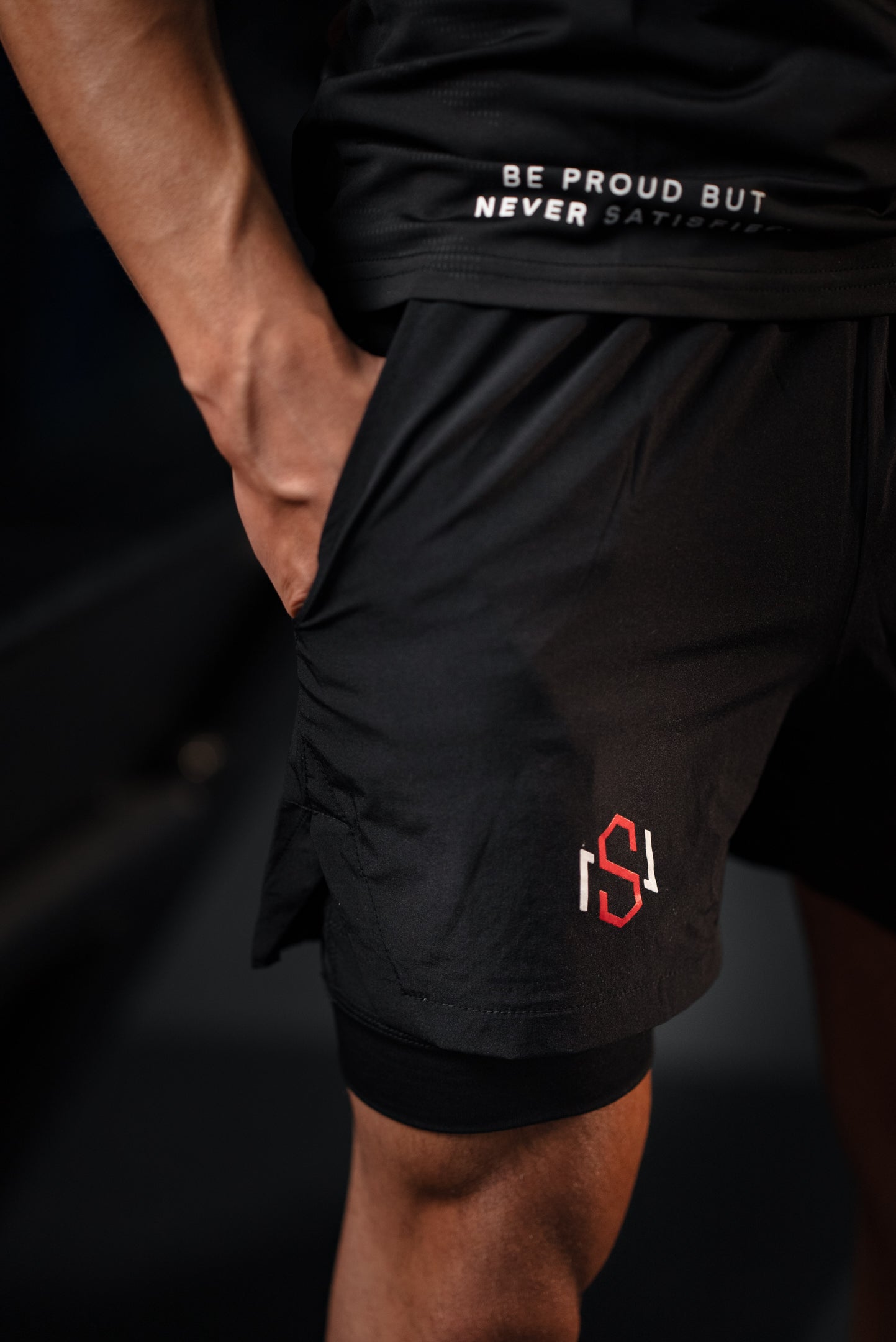 NS 2-in-1 Compression Shorts