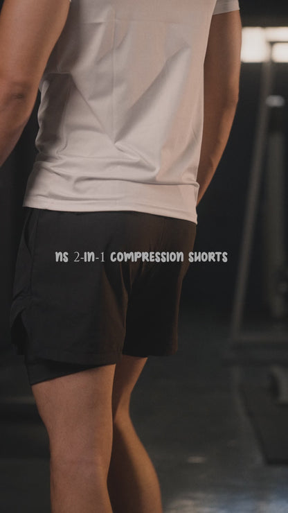 NS 2-in-1 Compression Shorts